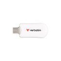 Pendrive Verbatim Plectra 256GB USB-C valge 30230