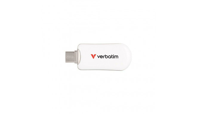 Pendrive Verbatim Plectra 256GB USB-C valge 30230