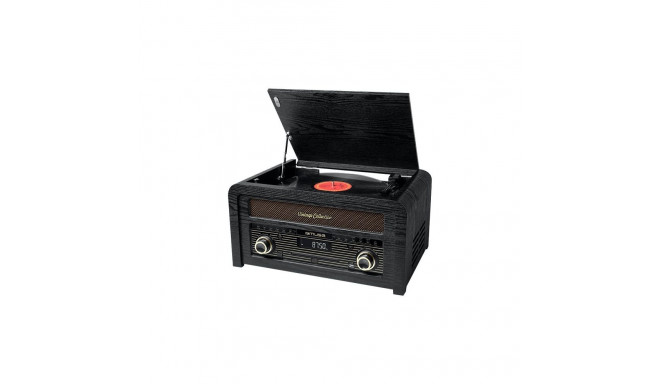 Muse | Turntable micro system | MT-115W | USB port | AUX in | CD player | FM radio | Wireless connec