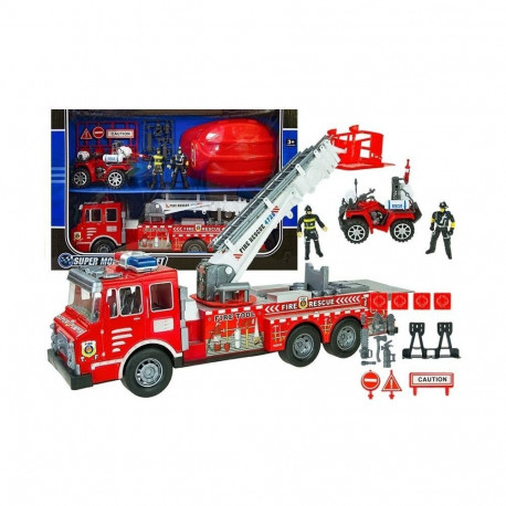 suur tuletõrje komplekt tuletõrjeauto figuurid ATV kiiver lapsele