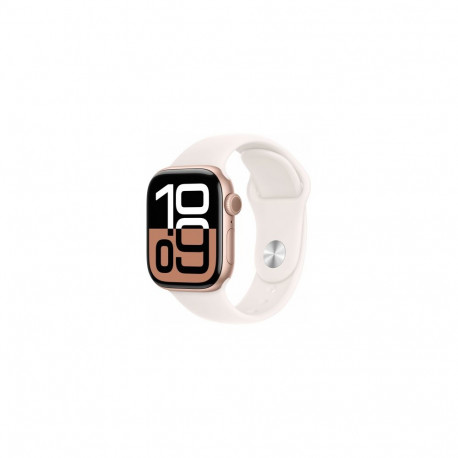 Apple Watch Series 10 Cellular 42mm Rose Gold/Light Blush Band - S/M