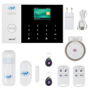 PNI SafeHouse HS600 Wifi GSM 4G wireless alarm system, supports 90 wireless zones and 3 wired zones,