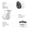 Valvekaamera Reolink Argus Eco juhtmevaba WiFi-ga ja akuga, B320