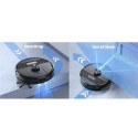 Lubluelu SL68 Robot Umbes 4500Pa 3-in-1 LiDAR Rakendus Kontrol Must