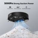 Lubluelu L15 Plus Robot Vacuum 3-in-1 5000Pa LiDAR Self-Empty Station Black