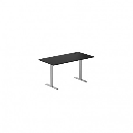 Adjustable Height Table Up Up Bjorn Gray, Table top M Black