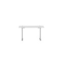 Adjustable Height Table Up Up Bjorn Gray, Table top L White