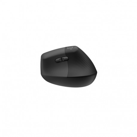 Logitech Lift Vertical Wireless Mouse, RF Wireless + Bluetooth, 4000 DPI, Graphite