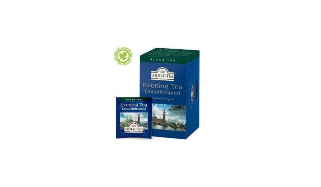Tee Ahmad Alu English Evening, kofeiinivaba 20 tk x 2 g