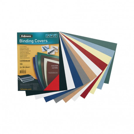 Köitekartong Fellowes Delta A4, 270 g/m2, 100tk, tumesinine