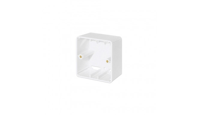 Intellinet Surface Mount Pattress Box for Wall Plates For Faceplate Models 771900 and 771917 from Ne