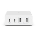 "Belkin 108W 4-Port GaN, 2x USB-C, 2x USB-A, 2m Netzkabel, weiß"