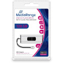 "STICK 128GB USB 3.2 MEDIARANGE MR918 USB Type-A / Micro-USB - Dia - Schwarz - Silber"