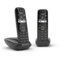 "Gigaset AS690 Duo schwarz int."