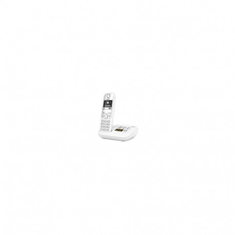 "GIGASET A690A weiss Anrufbeantworter einstellbare Klangprofile Freisprechen Telefonbuch fr 100 Name