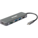 "D-Link DUB-2327 6-in-1 USB-C Hub mit HDMI"
