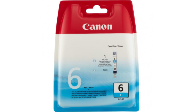 "Canon BCI-6C cyan"