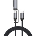 "4smarts MagSafe 3 Adapter und USB-C Kabel ComboCord 100W 2m"