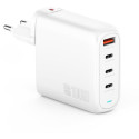"4smarts Ladegert GaN Flex Pro 100W 3 USB-C+1 USB-A. Travel"