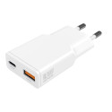 "4smarts Netzladegert PDPlug Slim Duos 30W GaN USB-C+USB-A"