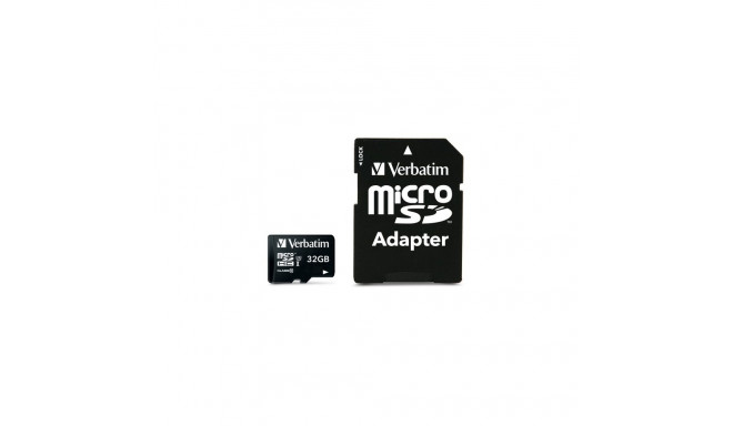 "CARD 32GB Verbatim Pro MicroHC 90MB/s +Adapter"
