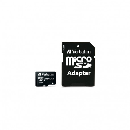 "CARD 128GB Verbatim Pemium MicroXC 90MB/s +Adapter"