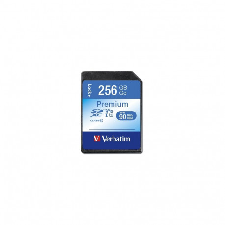 "CARD 256GB Verbatim XC Premium Class 10 extern retail"