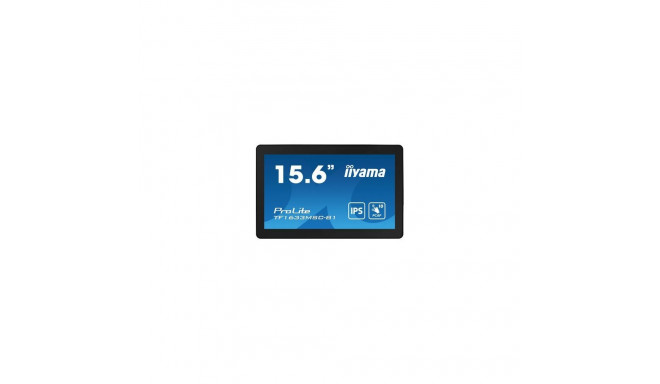 "IIYAMA 39.5cm (15.6"") TF1633MSC-B1 16:9 M-Touch HDMI+DP bl. retail"