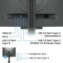 "BenQ 71.6cm RD280UA 3:2 HDMI/USB-C/DP sil. ErgoArm UHD"