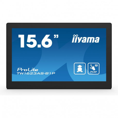 "IIYAMA 39.5cm (15.6"") TW1623AS-B1P 16:9 M-Touch miniHDMI"
