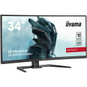 "IIYAMA 86.4cm (34"") GCB3481WQSU-B1 21:9 2xHDMi+2DP+USB Cur"