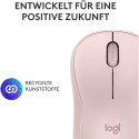 "LOGITECH M240 Silent Mouse right and left-handed optical 3 buttons wireless Bluetooth rose"