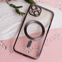Color Chrome Mag case for iPhone 16e black