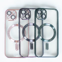 Color Chrome Mag case for iPhone 16e black