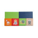 bo. wooden blocks ”Numbers and Animals”