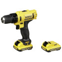 DeWalt DCD710D2-QW 10,8V 2x 2 Ah juhtmeta trell-kruvikeeraja + kohver