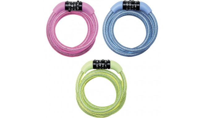 Master Lock spiraaljuhe 1,20m fikseeritud koodlukuga 8143EURDPROCOL