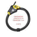 Master Lock adjustable Phyton Cable Lock      10mm 8420EURD