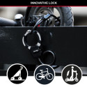 Master Lock Keyed Cable Street Cuff Lock   8275EURDPROBLK