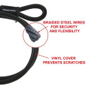 Master Lock Looped End Cable 49EURD