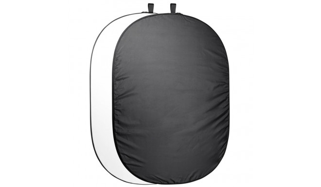 Walimex kokkupandav taust 200x230cm must/valge