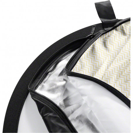 Walimex 5in1 kokkupandav reflektorite komplekt laineline, 107cm