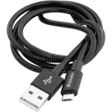 Verbatim Micro USB Kaabel 100 cm Sünkroonimine ja Laadimine Must, Roostevaba Teras