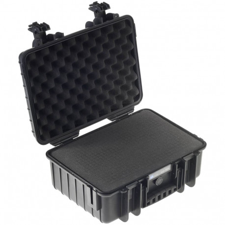 B&W Outdoor Case Type 4000 must koos vahust sisuga