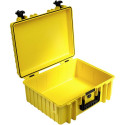 B&W Outdoor Case Type 6000 yellow with pre-cut foam insert