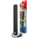 SURGE PROTECTOR ACAR S8 1.5M 8X FRENCH OUTLETS BLACK SURGE PROTECTOR ACAR S8 1.5M 8X FRENCH OUTLETS BLACK