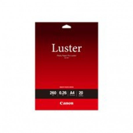 CANON LU-101 Photo Paper Pro Luster A4 20 sheets 260gsm 0.26mm