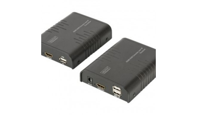 DIGITUS HDMI KVM pikendus 120 m võrgu kaabli kaudu Cat 5 5E 6 Full HD 1080p
