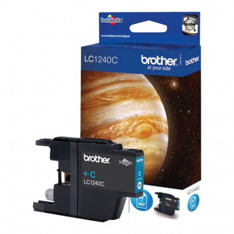 BROTHER LC1240C Ink cyan 600pages for MFC-J6510DW J6710DW J6910DW J430W J625DW J825DW DCP-J525W J725