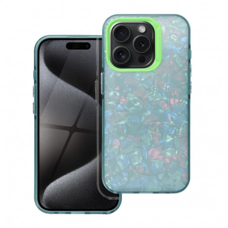 Case for iPhone 16e (SE 4 2025) Tutti Frutti green